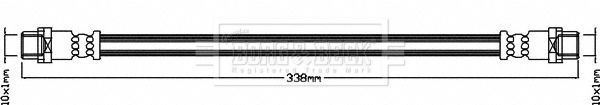 BORG & BECK Тормозной шланг BBH8090